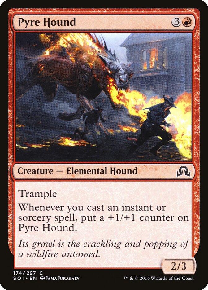 Pyre Hound - Shadows over Innistrad (Common) [SOI-174]