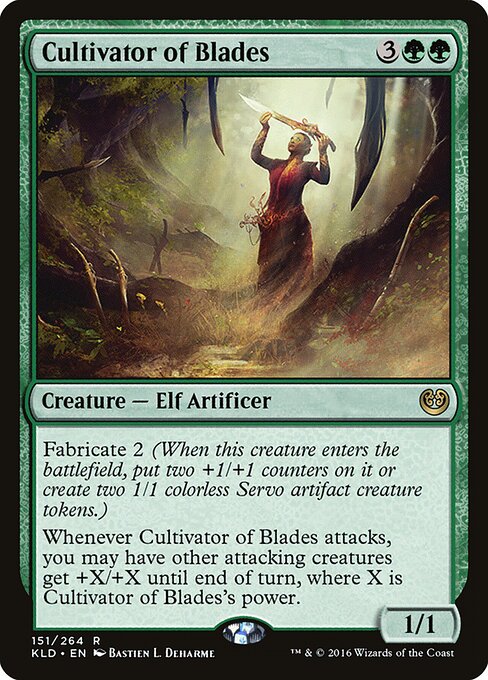 Cultivator of Blades – Kaladesh (KLD-151) Magic: The Gathering card