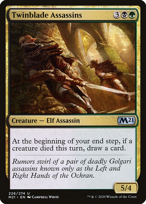 Twinblade Assassins – Core Set 2021 (M21-226) Magic: The Gathering card | LC-REM-20260804-15151525134668-5d387b19-a0a7-45c0-b1e9-71ca55fb4adc