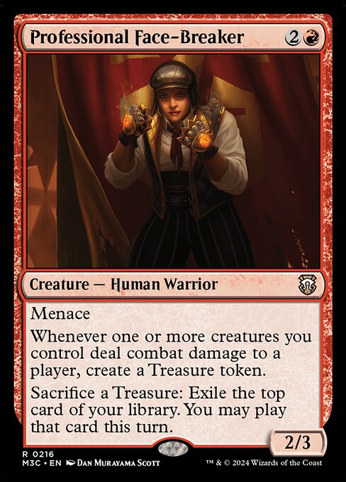 Professional Face-Breaker – Modern Horizons 3 Commander (M3C-216) Magic: The Gathering card | LC-REM-20260804-15339631935820-5d6789ac-934f-4591-a009-13faa453be05