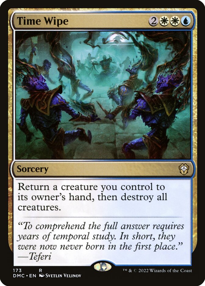 Time Wipe - Commander: Dominaria United (Rare) [DMC-173]