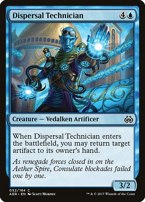 Dispersal Technician – Aether Revolt (AER-32) Magic: The Gathering card