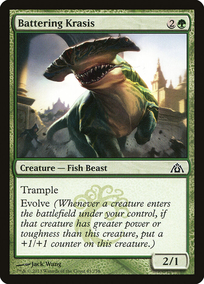 Battering Krasis - Dragon's Maze (Common) [DGM-41]