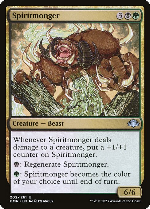 Spiritmonger – Dominaria Remastered (DMR-202) Magic: The Gathering card