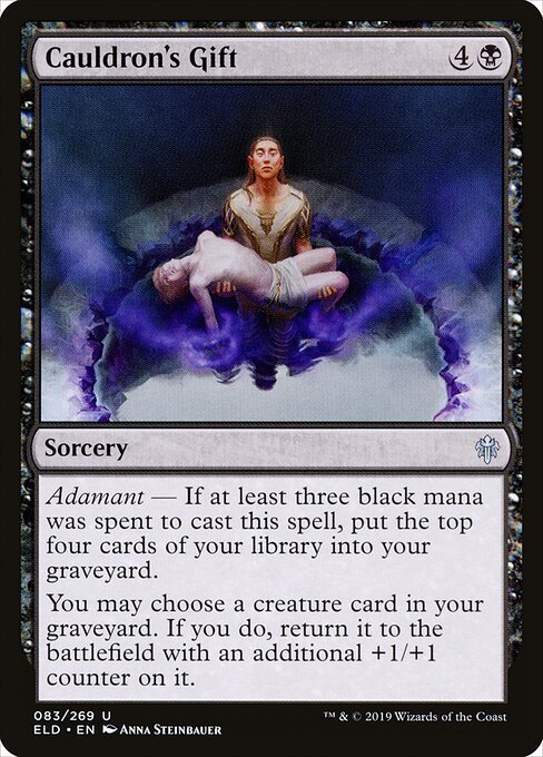 Cauldron's Gift – Throne of Eldraine (ELD-83) Magic: The Gathering card