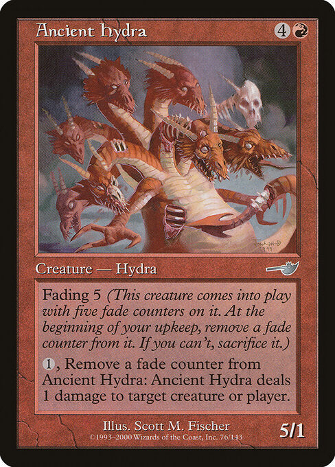 Ancient Hydra – Nemesis (NEM-76) Magic: The Gathering card Hauptbild