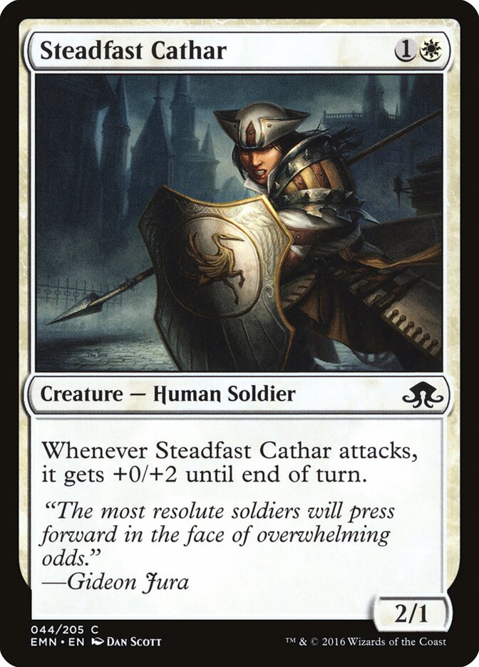 Steadfast Cathar - Eldritch Moon (Common) [EMN-44] Hauptbild