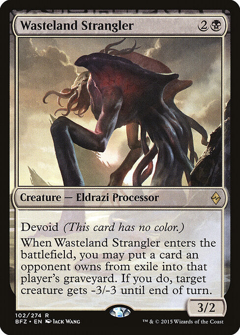 Wasteland Strangler – Battle for Zendikar (BFZ-102) Magic: The Gathering card | LC-REM-20260804-15150647312716-5e215ab0-efd6-4ea2-8bd2-0a93865e1e3c