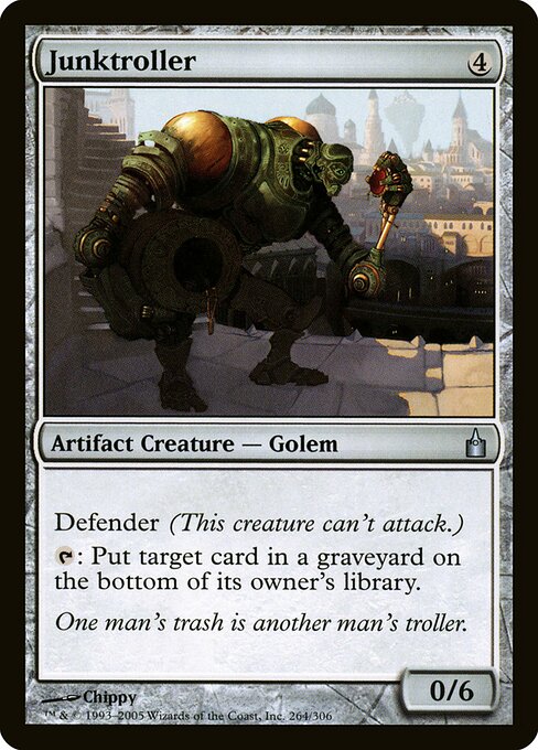 Junktroller – Ravnica: City of Guilds (RAV-264) Magic: The Gathering card