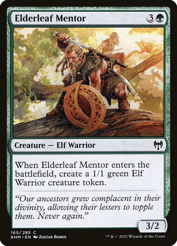 Elderleaf Mentor - Kaldheim (Common) [KHM-165]