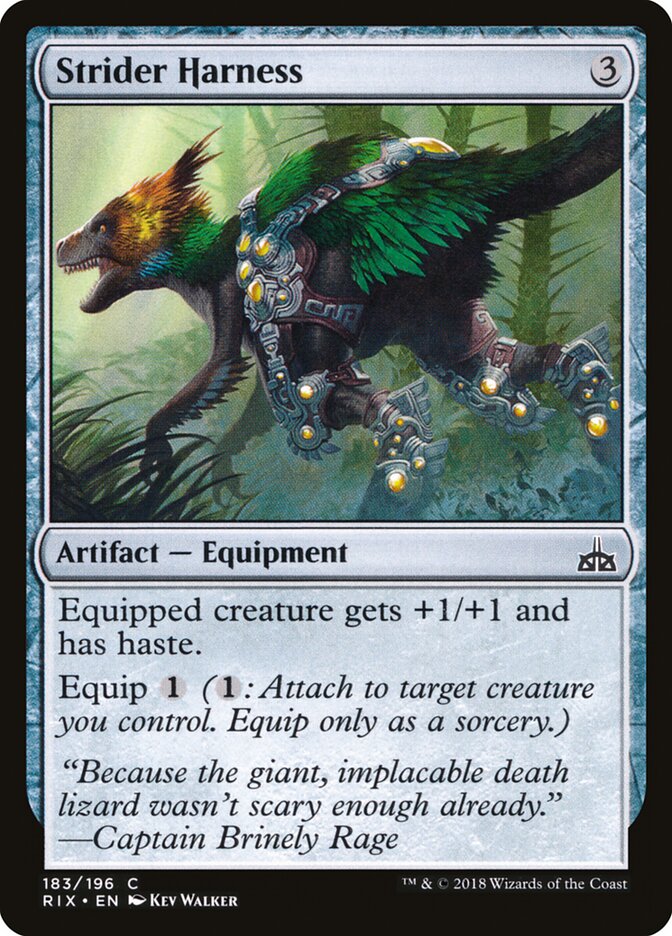 Strider Harness - Rivals of Ixalan (Common) [RIX-183] Hoofdafbeelding