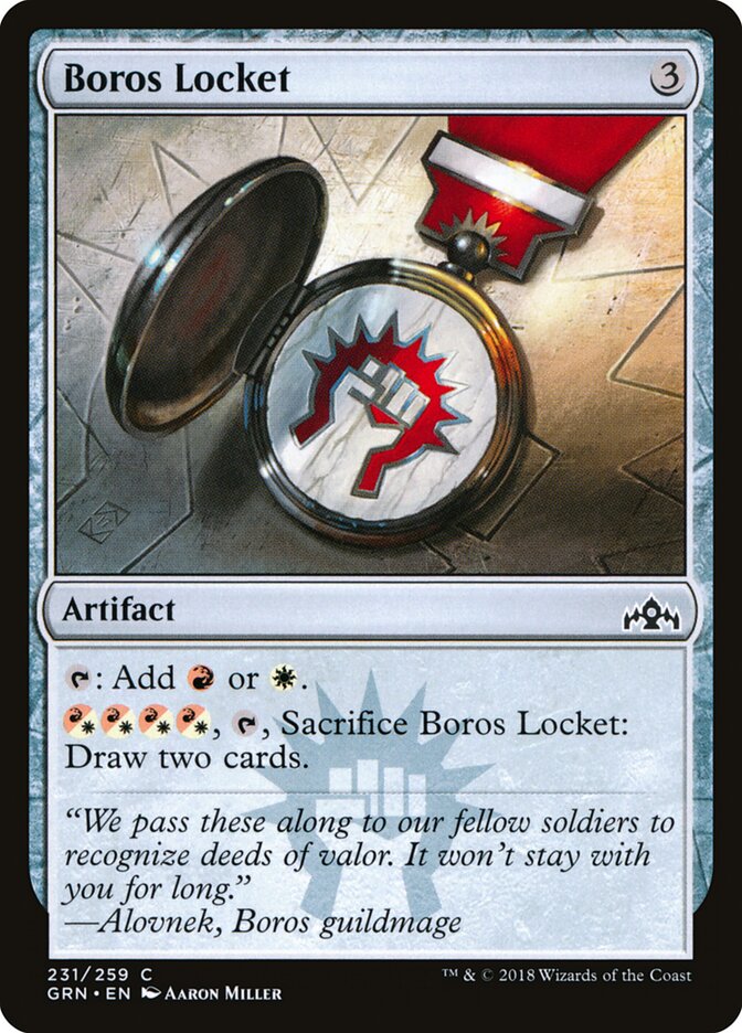 Boros Locket - Guilds of Ravnica (Common) [GRN-231]