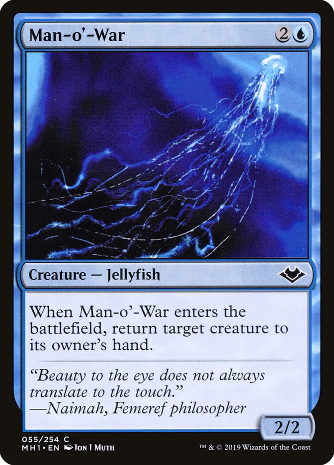 Man-o'-War - Modern Horizons (Common) [MH1-55]