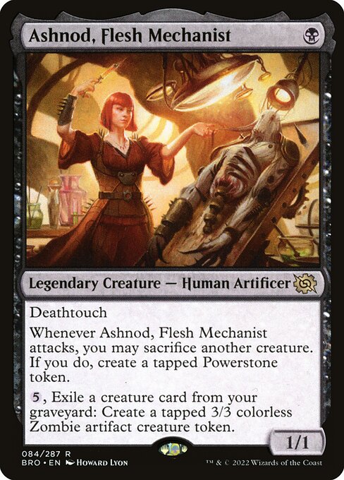 Ashnod, Flesh Mechanist – The Brothers' War (BRO-84) Magic: The Gathering card | LC-REM-20260804-15150858076492-5eb43c15-50a9-488f-b0be-84a5e0a6d10b Hauptbild