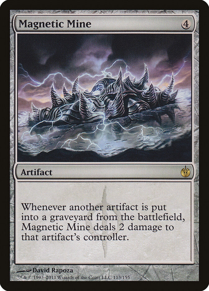 Magnetic Mine - Mirrodin Besieged (Rare) [MBS-113] Immagine principale del prodotto