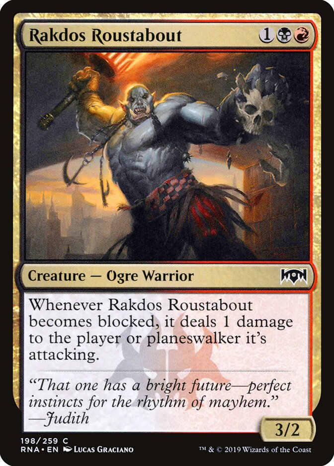 Rakdos Roustabout - Ravnica Allegiance (Common) [RNA-198] Hauptbild