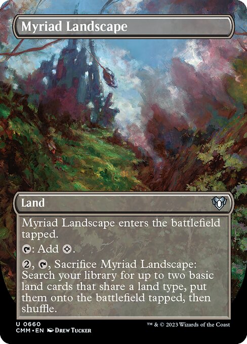 Myriad Landscape – Commander Masters (CMM-660) Magic: The Gathering card | LC-REM-20260804-15376407658828-5efb9b5a-f904-4934-9530-87d752eeae75