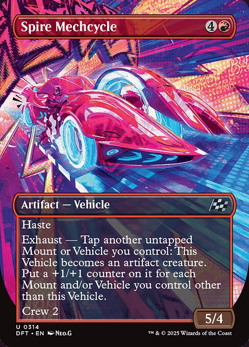 Spire Mechcycle – Aetherdrift (DFT-314) Magic: The Gathering card | LC-REM-20260804-15339668209996-5f348c0a-41f3-4d88-be1d-19c0821f158e