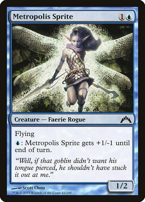 Metropolis Sprite – Gatecrash (GTC-42) Magic: The Gathering card