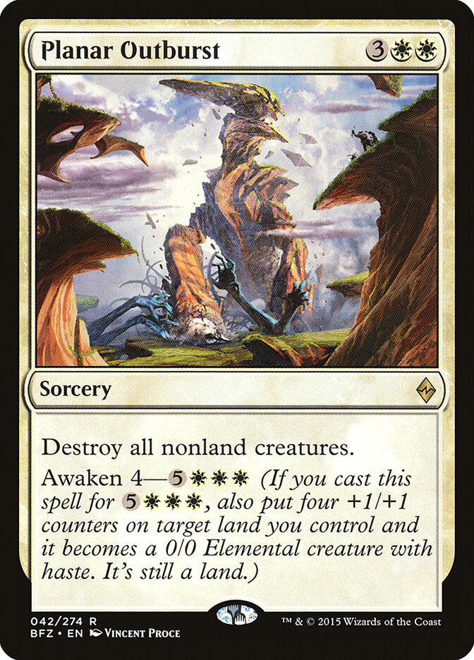 Planar Outburst - Battle for Zendikar (Rare) [BFZ-42]