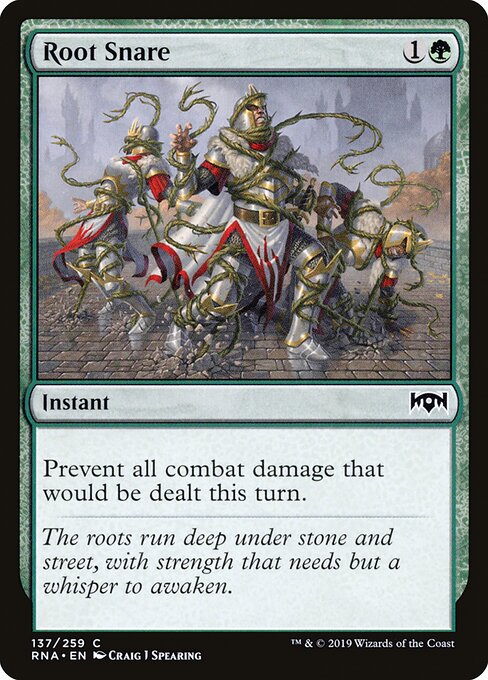 Root Snare – Ravnica Allegiance (RNA-137) Magic: The Gathering card