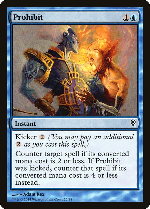 Prohibit – Duel Decks: Jace vs. Vraska (DDM-25) Magic: The Gathering card Hoofdafbeelding