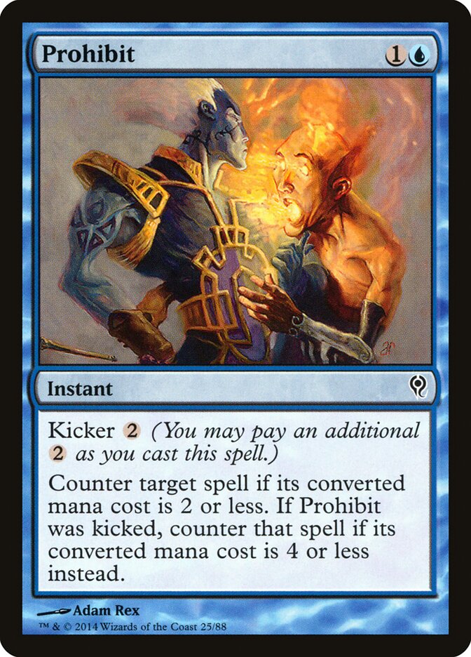 Magic-kaart Prohibit DDM-25 uit Duel Decks: Jace vs. Vraska (Common)