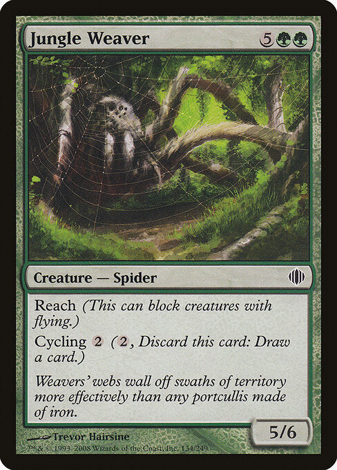 Jungle Weaver – Shards of Alara (ALA-134) Magic: The Gathering card