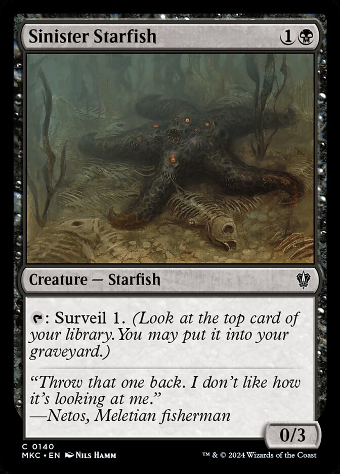Sinister Starfish - Commander: Murders at Karlov Manor (Common) [MKC-140] Hoofdafbeelding