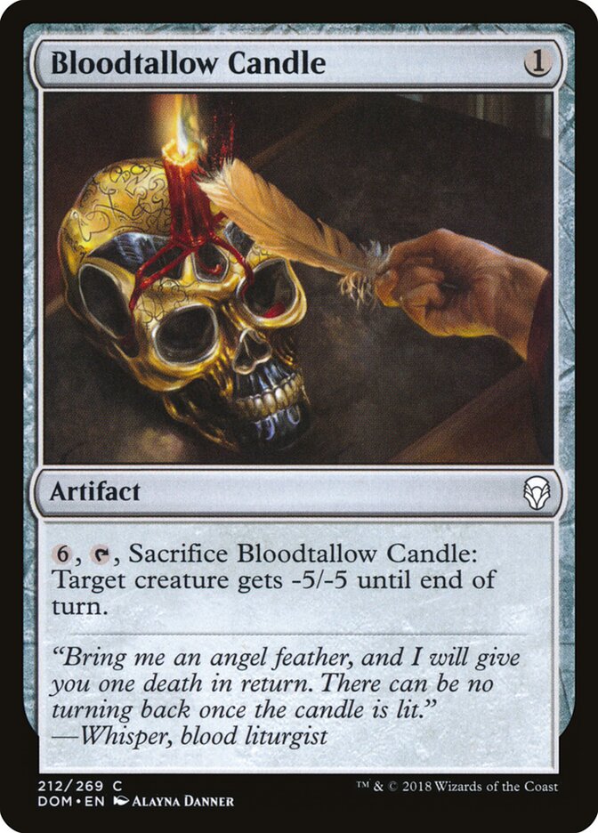 Bloodtallow Candle - Dominaria (Common) [DOM-212]