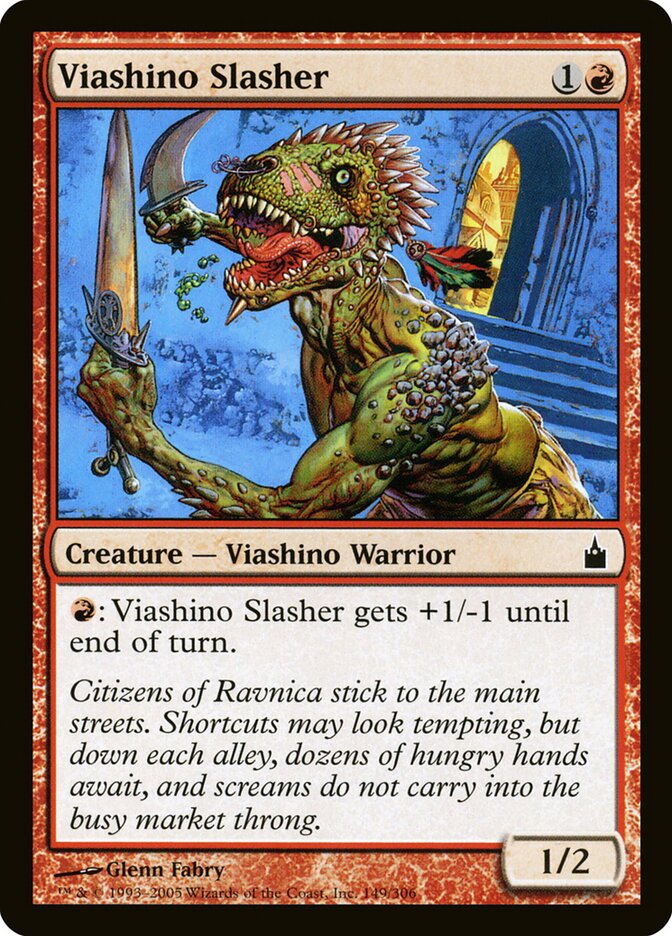Viashino Slasher - Ravnica: City of Guilds (Common) [RAV-149]