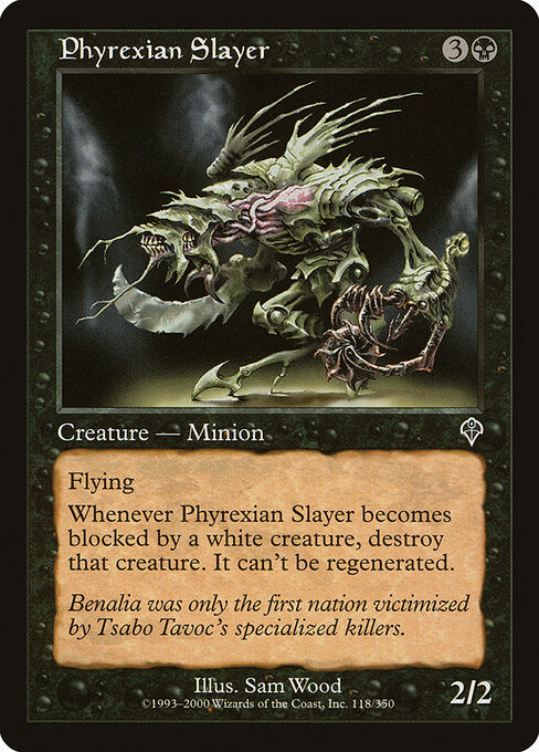 Phyrexian Slayer – Invasion (INV-118) Magic: The Gathering card Imagen principal del producto