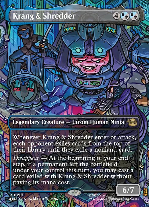 Krang & Shredder – Teenage Mutant Ninja Turtles (TMT-201) Magic: The Gathering card | LC-REM-20260804-15632295428428-5fbf2786-c591-49f8-8cfe-7137f02d0bb9 Immagine principale del prodotto