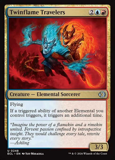 Twinflame Travelers – Lorwyn Eclipsed (ECL-248) Magic: The Gathering card | LC-REM-20260804-15583078416716-5fc9f409-3aef-4403-bf17-6e9a72ecfada