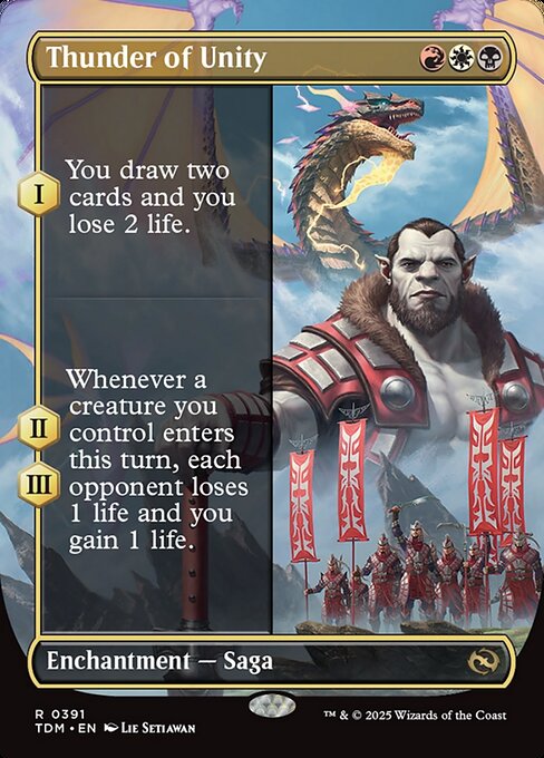 Thunder of Unity – Tarkir: Dragonstorm (TDM-391) Magic: The Gathering card | LC-REM-20260804-15401898410316-5fd218be-b4c1-4dc7-9672-a16892f1b1e7 Imagen principal del producto