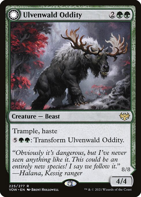 Ulvenwald Oddity // Ulvenwald Behemoth – Innistrad: Crimson Vow (VOW-225) Magic: The Gathering card | LC-REM-20260804-15150852014412-5fdf5fc4-69c8-4a59-9095-c2feefb64371