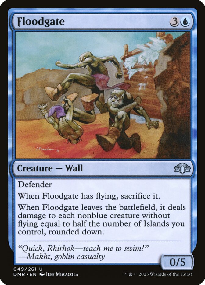 Floodgate - Dominaria Remastered (Uncommon) [DMR-49]