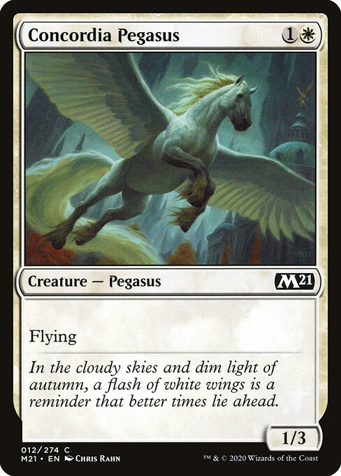 Concordia Pegasus – Core Set 2021 (M21-12) Magic: The Gathering card | LC-REM-20260804-15150906507596-600d3517-e370-47ae-ac4f-c7ef8995a89c