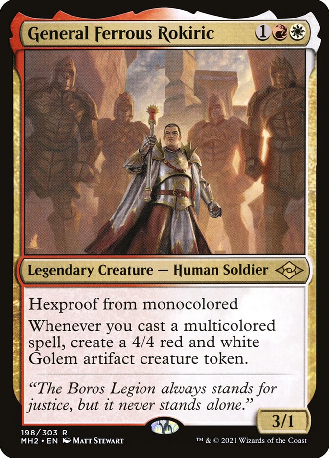General Ferrous Rokiric - Modern Horizons 2 (Rare) [MH2-198] Image principale du produit