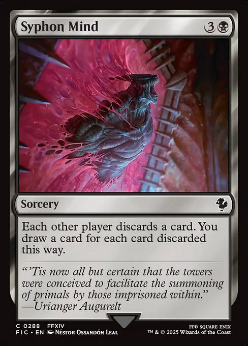 Syphon Mind – Final Fantasy Commander (FIC-288) Magic: The Gathering card | LC-REM-20260804-15340134760780-601be092-2353-4b86-ac01-e8fbdbed29b7