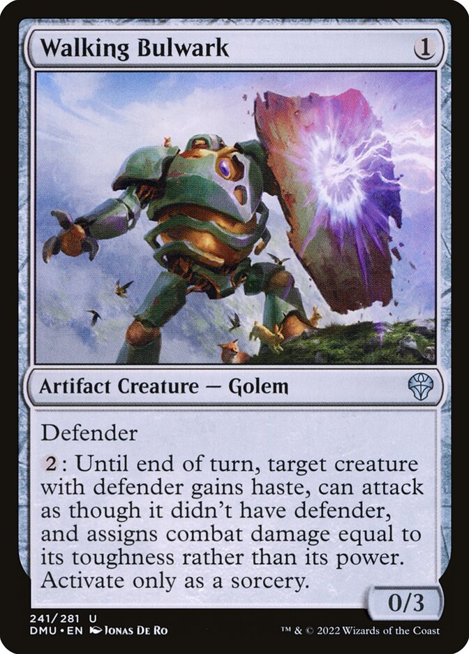 Walking Bulwark - Dominaria United (Uncommon) [DMU-241]