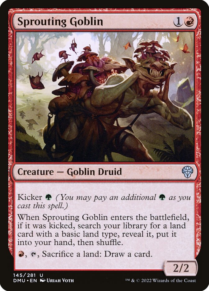 Sprouting Goblin - Dominaria United (Uncommon) [DMU-145]