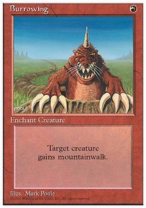 Burrowing - Fourth Edition (Uncommon) Immagine principale del prodotto