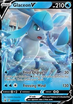 Glaceon V - SWSH Black Star Promos (Promo) [SWSH-196]