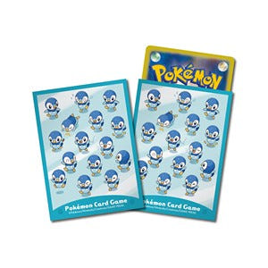 64 Japanse Pokémon-sleeves met Piplup uit de set Star Birth Main image