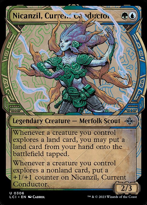 Nicanzil, Current Conductor – The Lost Caverns of Ixalan (LCI-306) Magic: The Gathering card | LC-REM-20260804-15393072054604-6059b64c-3064-46de-af47-6dc6542dca23