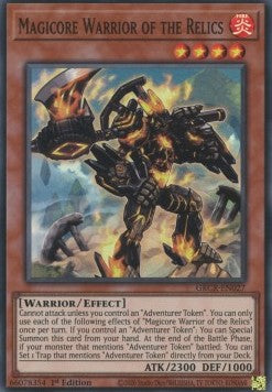 Magicore Warrior of the Relics - The Grand Creators (Super Rare) [GRCR-027] Hoofdafbeelding