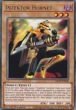 Inzektor Hornet (V.1 - Rare) - The Grand Creators (Rare) [GRCR-038] Hauptbild