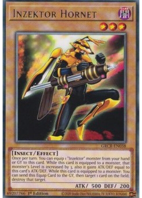 Inzektor Hornet — The Grand Creators (GRCR-038) Yu-Gi-Oh! card Immagine principale del prodotto