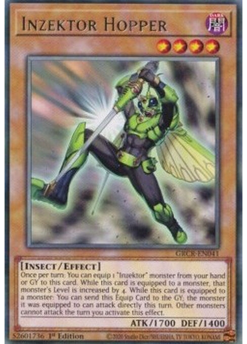 Inzektor Hopper — The Grand Creators (GRCR-041) Yu-Gi-Oh! card Immagine principale del prodotto
